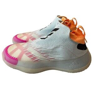 SAMPLE ADIDAS N3XT L3V3L FUTURENATURAL Men Size 12.5 BASKETBALL SHOES Blue Pink